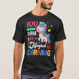 100 Days Of Magical Learning 100th Day Of School U T-Shirt