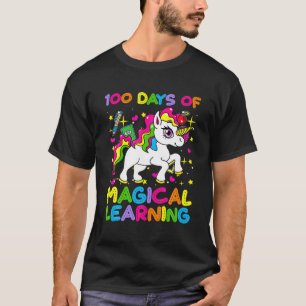 100 Days Of Magical Learning 100Th Day Of School U T-Shirt