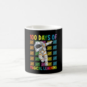 100 Days Of Magical Learning Astronaut School Coffee Mug