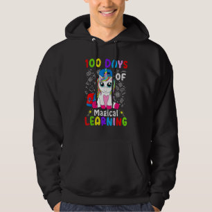 100 Days of Magical Learning School Smarter Dabbin Hoodie
