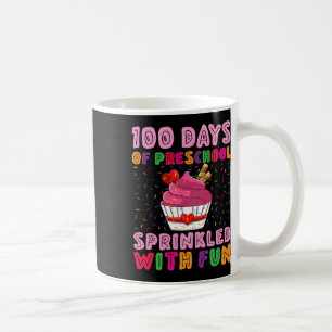 100 Days Of Preschool Sprinkled With Fun Cupcake G Coffee Mug