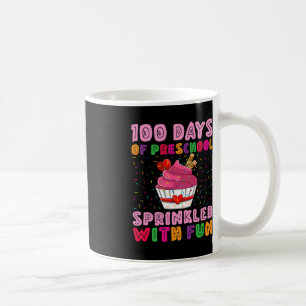 100 Days Of Preschool Sprinkled With Fun Cupcake G Coffee Mug