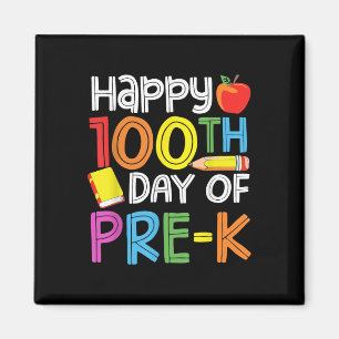 100 Days Of Preschool Teacher Kids 100th Days Of Magnet