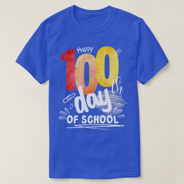 100 days of school3 T-Shirt (Design Front)