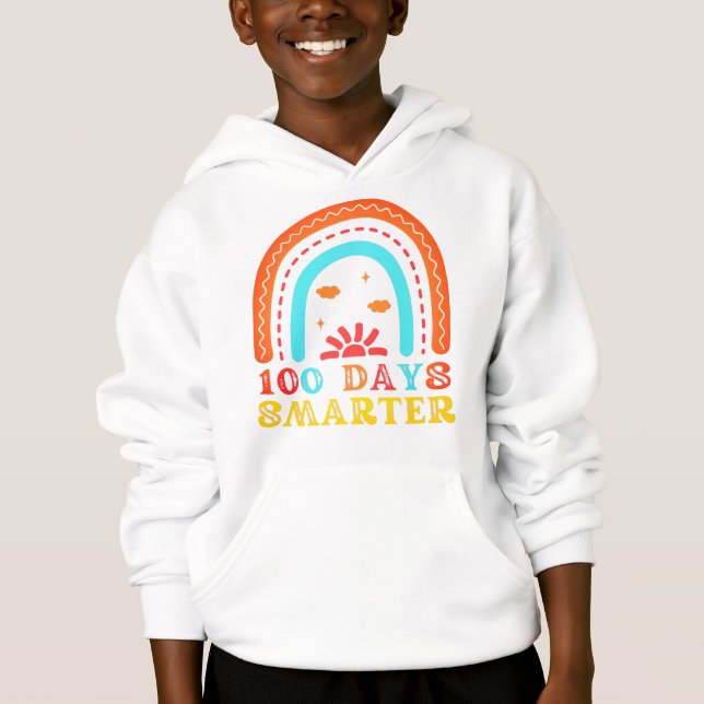 100 DAYS OF SCHOOL - 100 DAYS SMARTER RAINBOW (Front)
