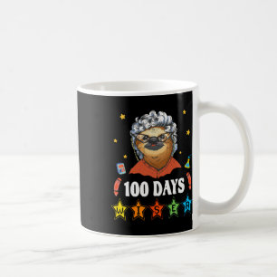 100 Days Of School 100 Year Old Lady Costume For W Coffee Mug