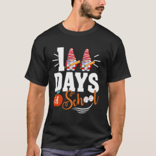 100 Days of School 100th Day Gnomes Tee Kids Baseb