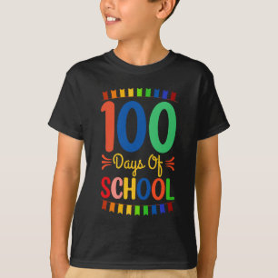 100 days of school 100th day of school 100 days T-Shirt