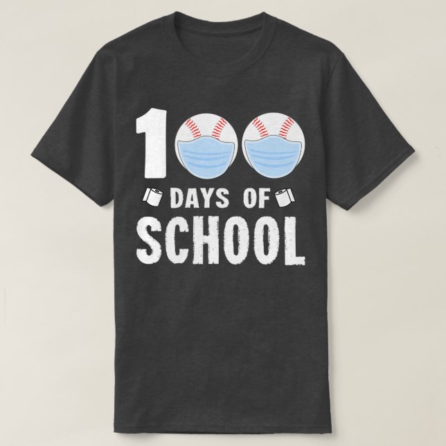 100 Days Of School 2021 100th Days of School 2021 T-Shirt (Design Front)