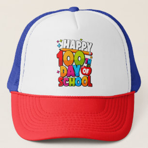 100 Days of School 44 Trucker Hat