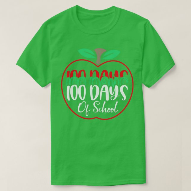 100 Days Of School 88 T-Shirt (Design Front)
