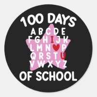 100 Days Of School Alphabet 100th Day Teacher 