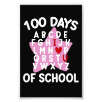 100 Days Of School Alphabet 100th Day Teacher