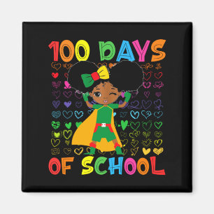 100 Days Of School And Black History Month African Magnet