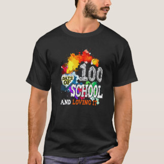 100 Days Of School And Loving It Teacher Student G T-Shirt