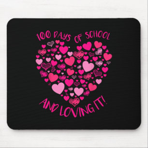 100 Days Of School And Still Loving It Cute Mouse Pad