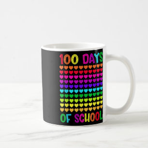 100 Days Of School And Still Loving It Hearts 10 Coffee Mug