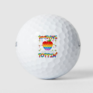 100 Days Of School And Still Poppin 100th Day Pop Golf Balls