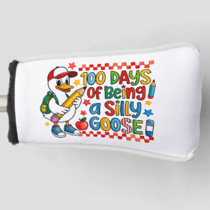 100 Days of School Boys Goose Cute School Golf Head Cover