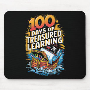 100 Days Of School Boys Teacher 100th Day Pirate O Mouse Pad