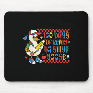 100 Days Of School Boys Teacher 100th Day Silly Go Mouse Pad