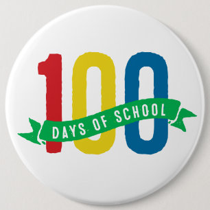100 days of school button
