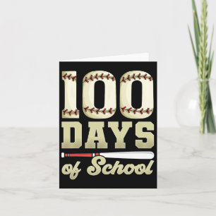 100 Days Of School Bysebyll Card