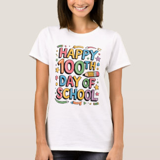 100 Days of School Celebration for Teachers T-Shirt