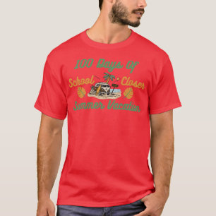 100 Days Of School Closer Summer Vacation 23 T-Shirt