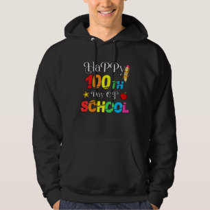 100 Days of School Costume For Teachers Women Coun Hoodie