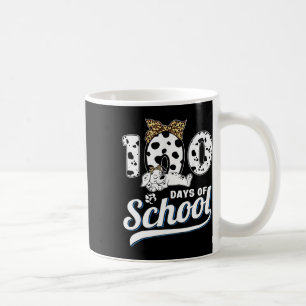 100 Days Of School Dalmatian Dog Boys Girls 100 Da Coffee Mug