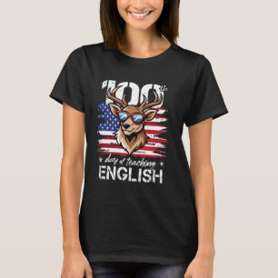 100 Days of School Elementary Student Teacher 100t T-Shirt