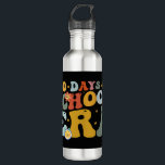 100 Days Of School Era Groovy Teacher Kids 710 Ml Water Bottle<br><div class="desc">Retro 100th Day Of School Teacher Kid 100 Days Of School Era T-Shirt</div>