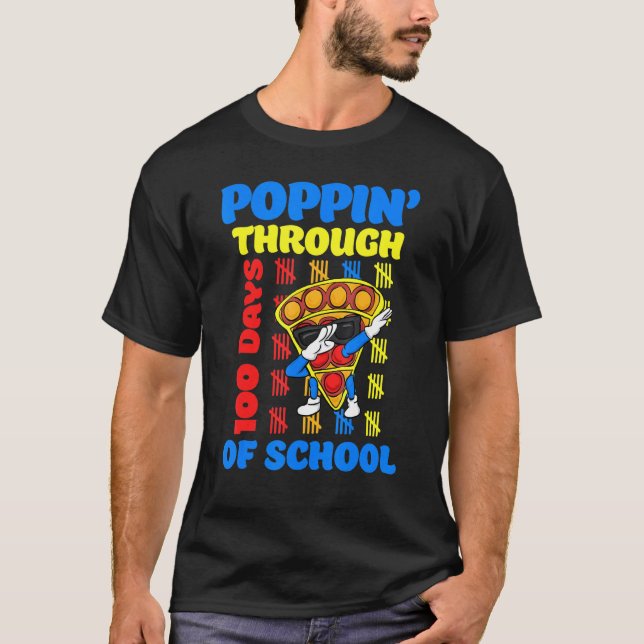 100 Days Of School Fidget Toy T-Shirt (Front)