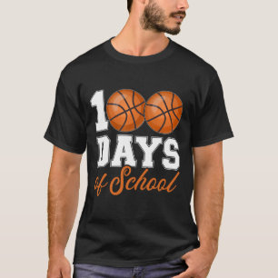 100 Days Of School For 100th Day Sketll Student Te T-Shirt