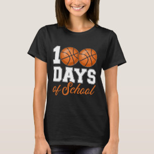 100 Days Of School For 100th Day Sketll Student Te T-Shirt