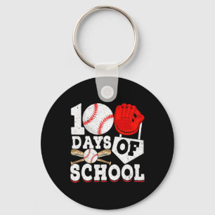 100 Days Of School For Boys Kids Bysebyll 100th Da Key Ring