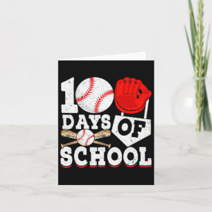 100 Days Of School For Boys Kids Sell 100th Day Te Card