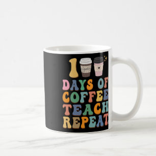 100 Days Of School For Teacher Coffee Lover Mug