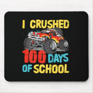 100 Days Of School For Toddler Boys Kids Monster T Mouse Pad