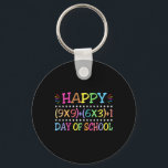 100 Days Of School Funny Math Teacher  Key Ring<br><div class="desc">100 Days Of School Funny Math Teacher</div>
