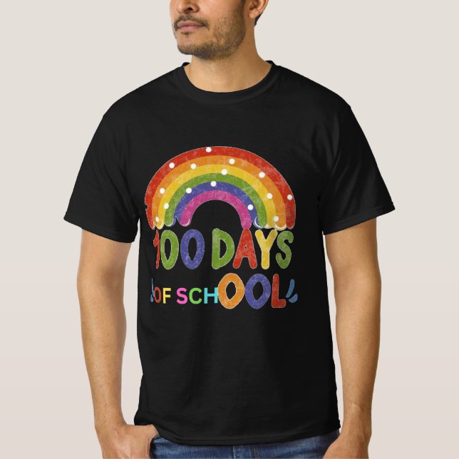100 days of school gift T-Shirt (Front)