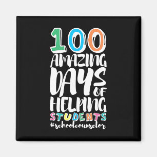100 Days Of School Helping Students School Counsel Magnet