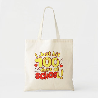 100 Days of School Kawaii Style Design  Tote Bag