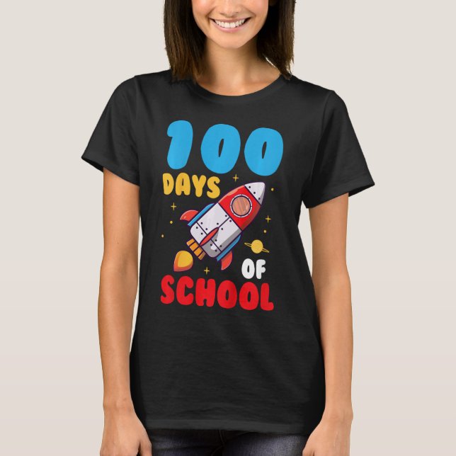 100 Days Of School Kids 100th Day Of School  T-Shirt (Front)