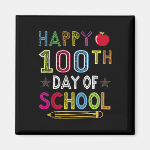 100 Days Of School Kids Gift For Student Magnet