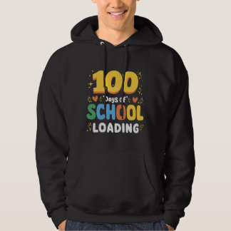 100 days of school loading hoodie