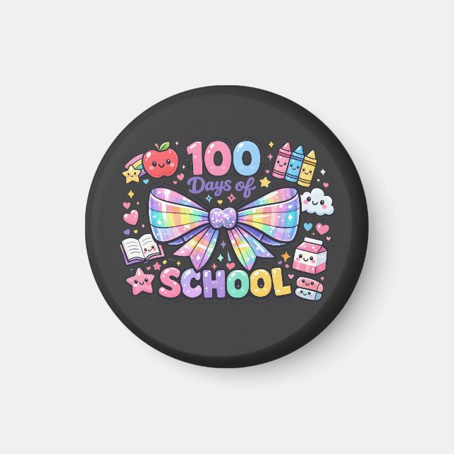 100 Days Of School  Magnet (Front)