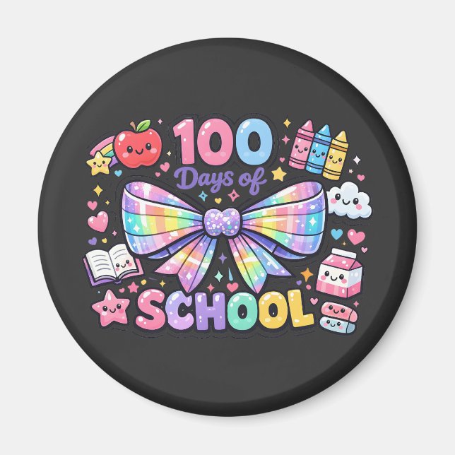100 Days Of School  Magnet (Front)