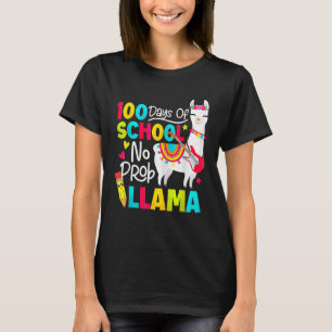 100 days of school no prob llama T-Shirt